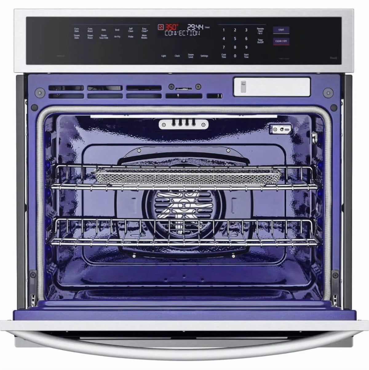 LG WSEP4727F 30 inch Stainless Built-In Electric Single Convection Wall Oven