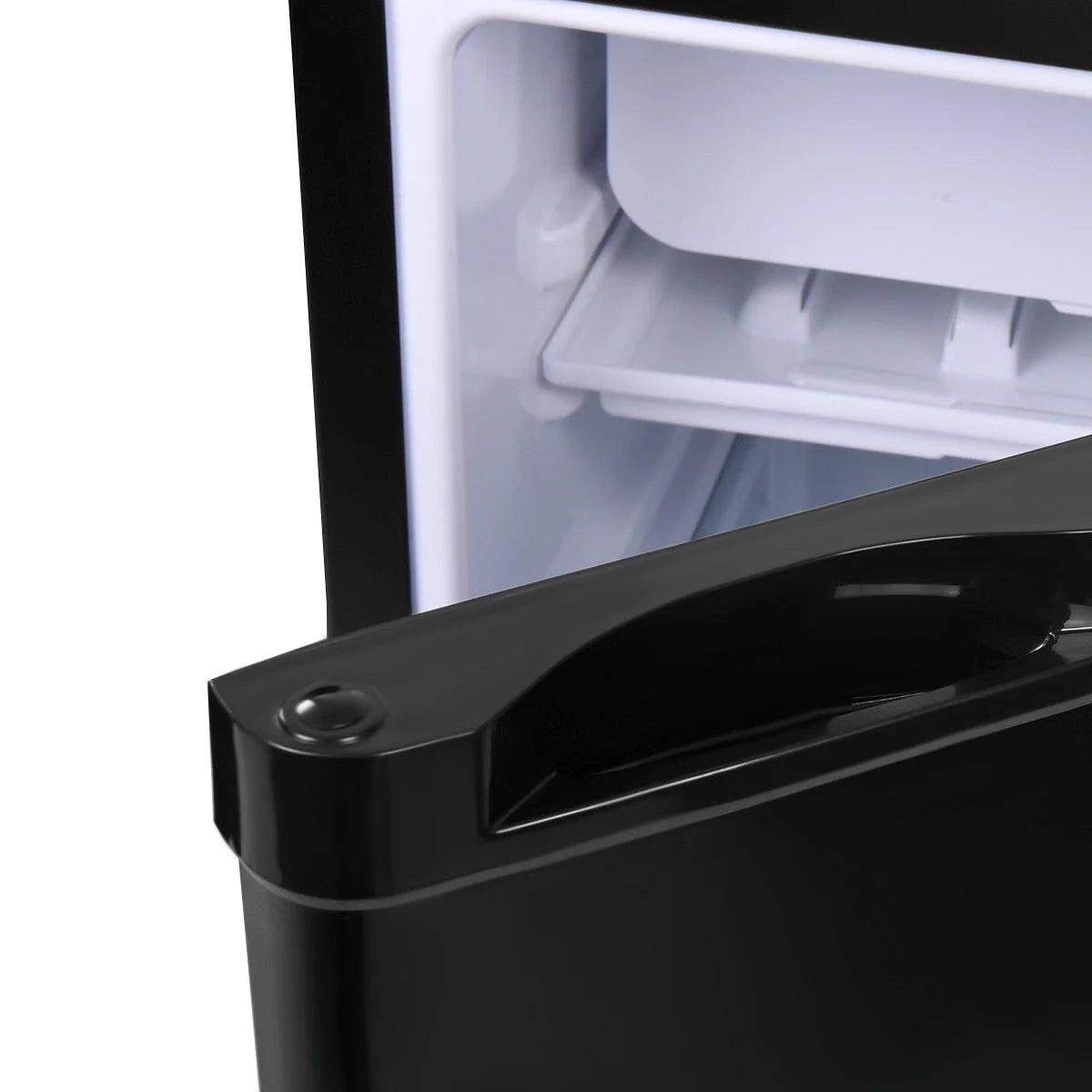 Costway 3.2 Cu.Ft. Compact Refrigerator Mini Dorm Small Fridge Freezer Reversible Door