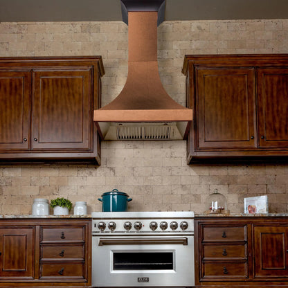 ZLine 8632H36 Designer Series Hand-hammered Copper Finish Wall Range Hood