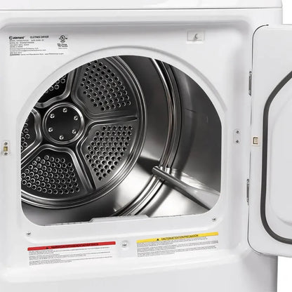 Element 6.7 cu. ft. Front Load Electric Dryer - White (EATDE2767CW)
