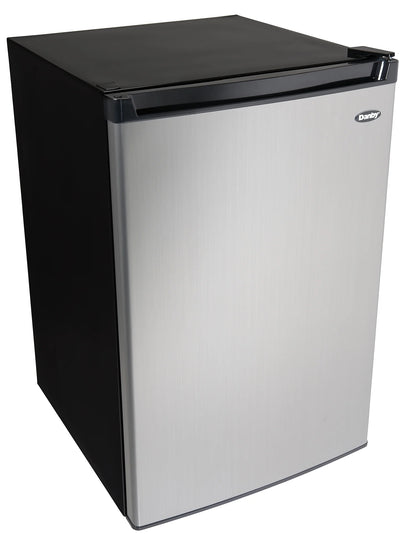 Danby 4.5 cu. ft. Compact Fridge with True Freezer in Stainless Steel (DCR045B1BSLDB)
