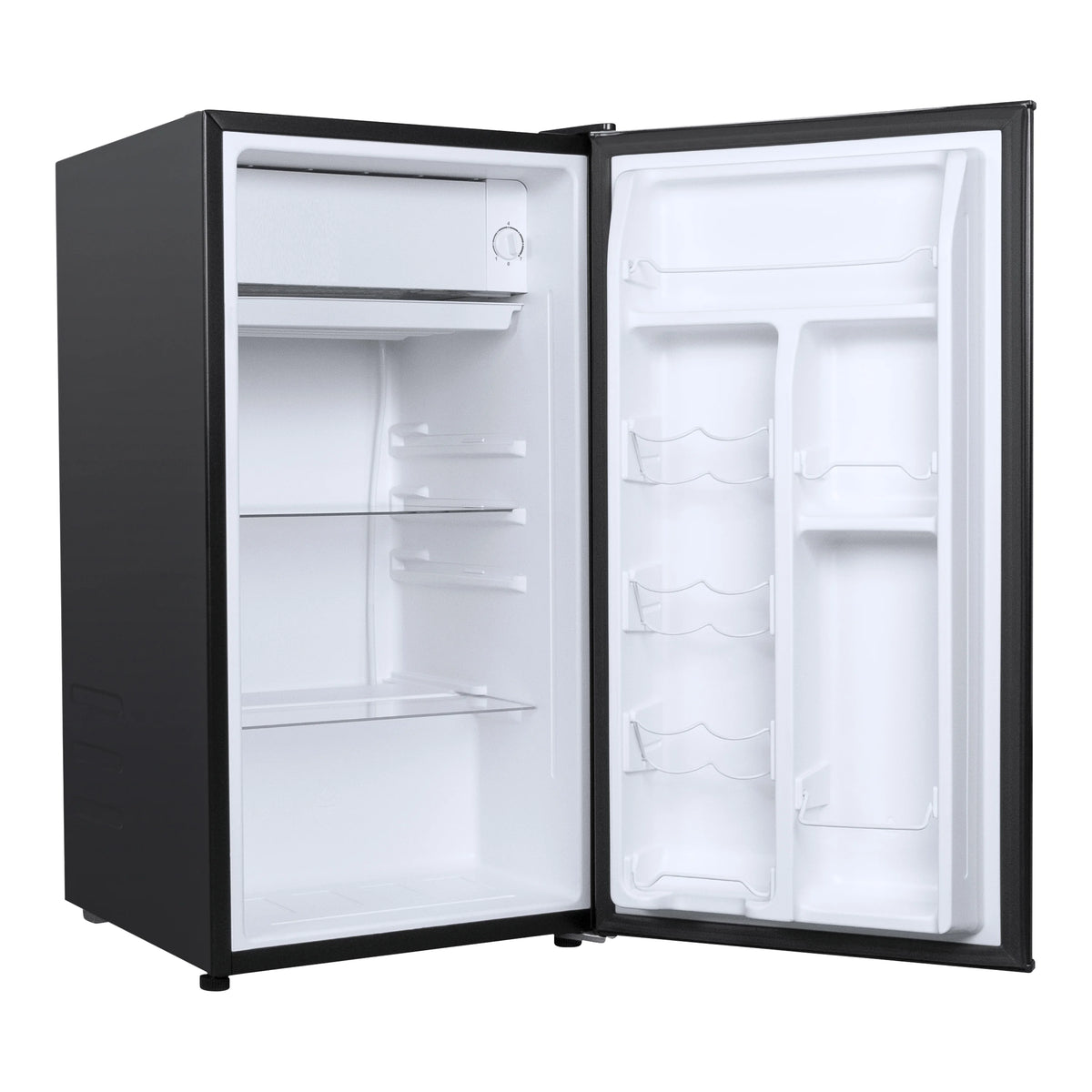 (3 pack) Galanz 3.3 Cu ft One Door Mini Fridge, Black Estar, New