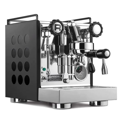 Rocket Espresso Appartamento Nera Espresso Machine | E61 | Heat Exchanger | (Black/Black)
