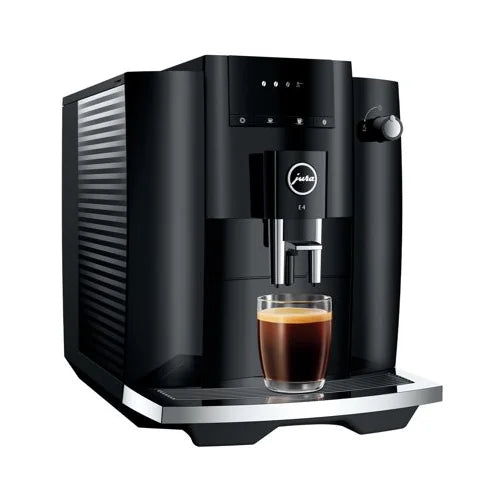 Jura E4 Automatic Coffee Machine (Piano Black)