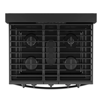 WHIRLPOOL WFG550S0LB 30" free standing gas range