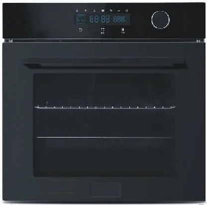 2025 New Single Wall Oven 24" Electric, 3000W Gas, 8 Cooking Functions, Convection Cooking, Touch Screen & Mechanical Knobs, Stainless Steel Built-in 2.5 Cu.ft.