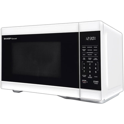 Sharp 1.1-Cu. Ft. Countertop Microwave Oven in Black