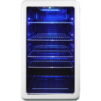 MAGIC CHEF 3.4 cu. ft. Retro Beverage Cooler