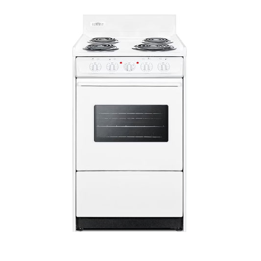 20" Wide Electric Coil Top Range