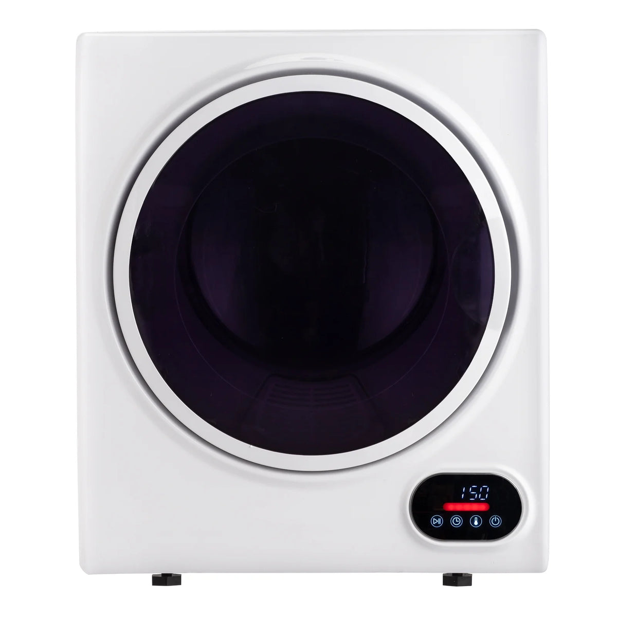 GYJ28-88-E Compact portable Household clothes Dryer 1.5CUFT Drum Dryer with LED display -White 120V 2.5KG