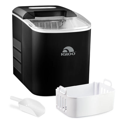 Igloo 26lb. Capacity Portable Ice Maker ICEB26WH , White