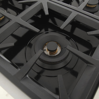 Professional 36-in Propane Gas Range in Stainless Steel with True Simmer Burners