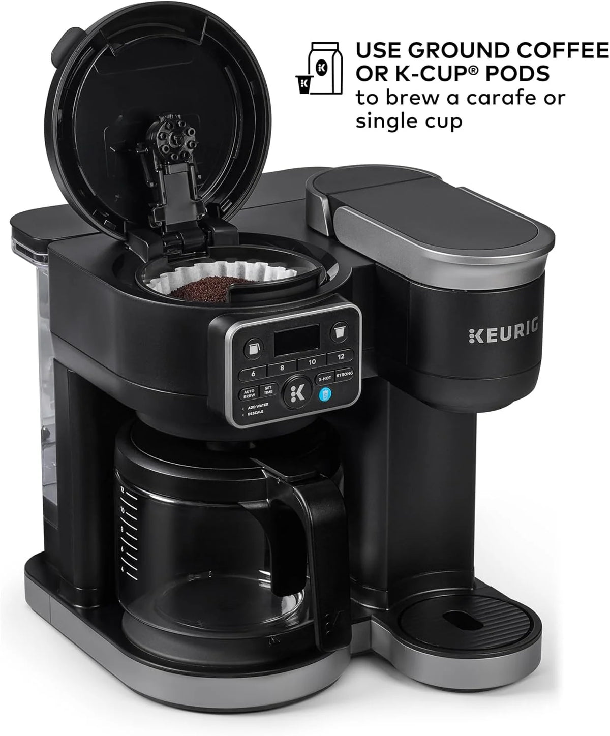 Keurig K-Duo Gen 2 Hot & Iced Single Serve & Carafe Coffee Maker