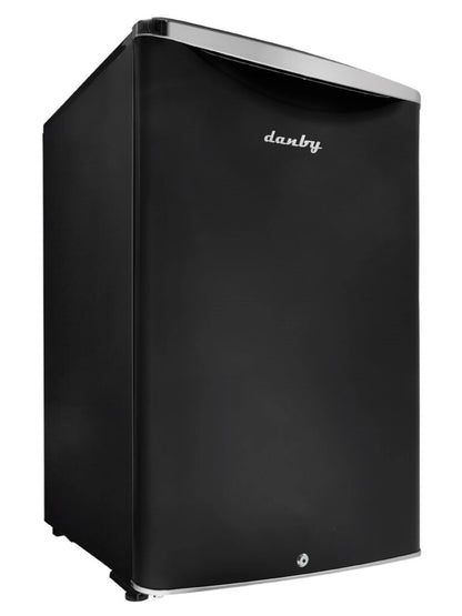 Danby 4.4 cu. ft. Retro Compact Fridge in Iridium Silver (DAR044A6DDB)