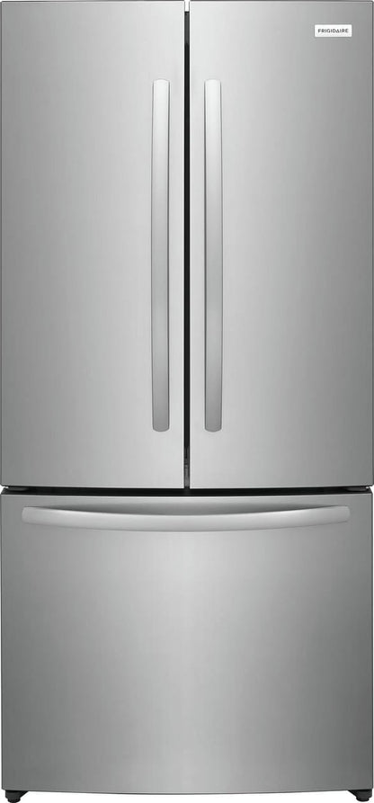 Frigidaire FRFG1723AV 18 Cu. Ft. Counter-Depth French Door Refrigerator, Stainless Steel