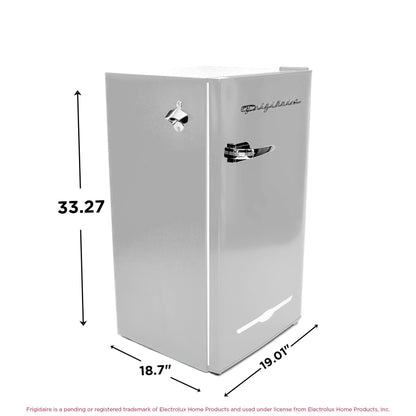 Frigidaire EFR376-C-PINK 3.2-Cu.-Ft. 65-Watt Retro Bar Fridge with Side Bottle Opener (Pink)