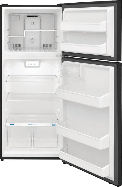 Frigidaire 17.6 Cu. Ft. Top Freezer Refrigerator, Black