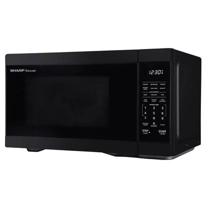 Sharp 1.1 cu. ft. 1000W Countertop Microwave Oven, Black