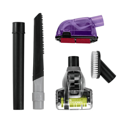 BISSELL PowerLifter Swivel Pet Rewind, Bagless, Upright Vacuum, Pet Friendly, Triple Action Brush Roll, Automatic Cord Rewind, Scatter Free Technology, 2259, Black & Purple