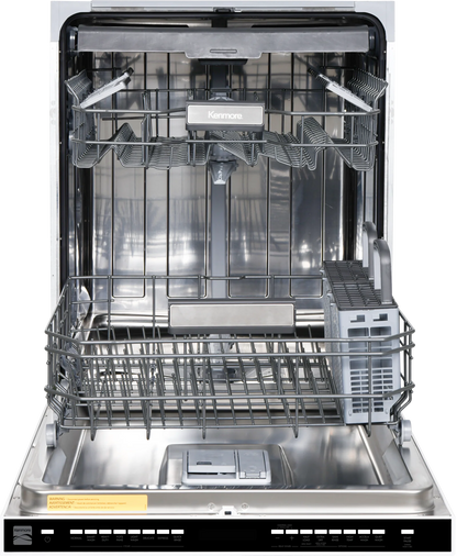 Kenmore 02214622 Built-in 24-inch Stainless Steel Tub Dishwasher, White, 34"H x 24"W x 25"D