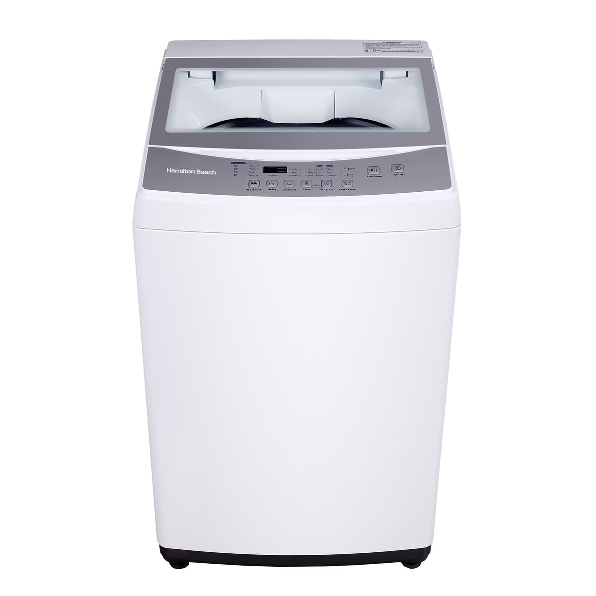 Hamilton Beach 3.0 Cu. Ft. Portable Washer , HBPW302, White