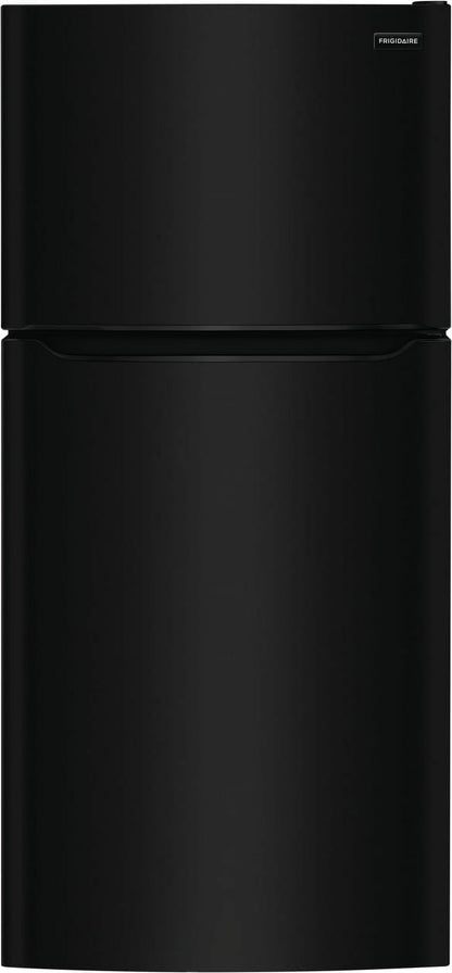 Frigidaire FFTR2045VB 20 Cu Ft Garage Ready Top-Freezer Refrigerator, Black