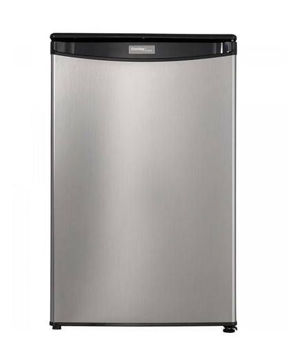 Danby 4.4 cu. ft. Compact Fridge in Stainless Steel (DAR044A4BSLDD)