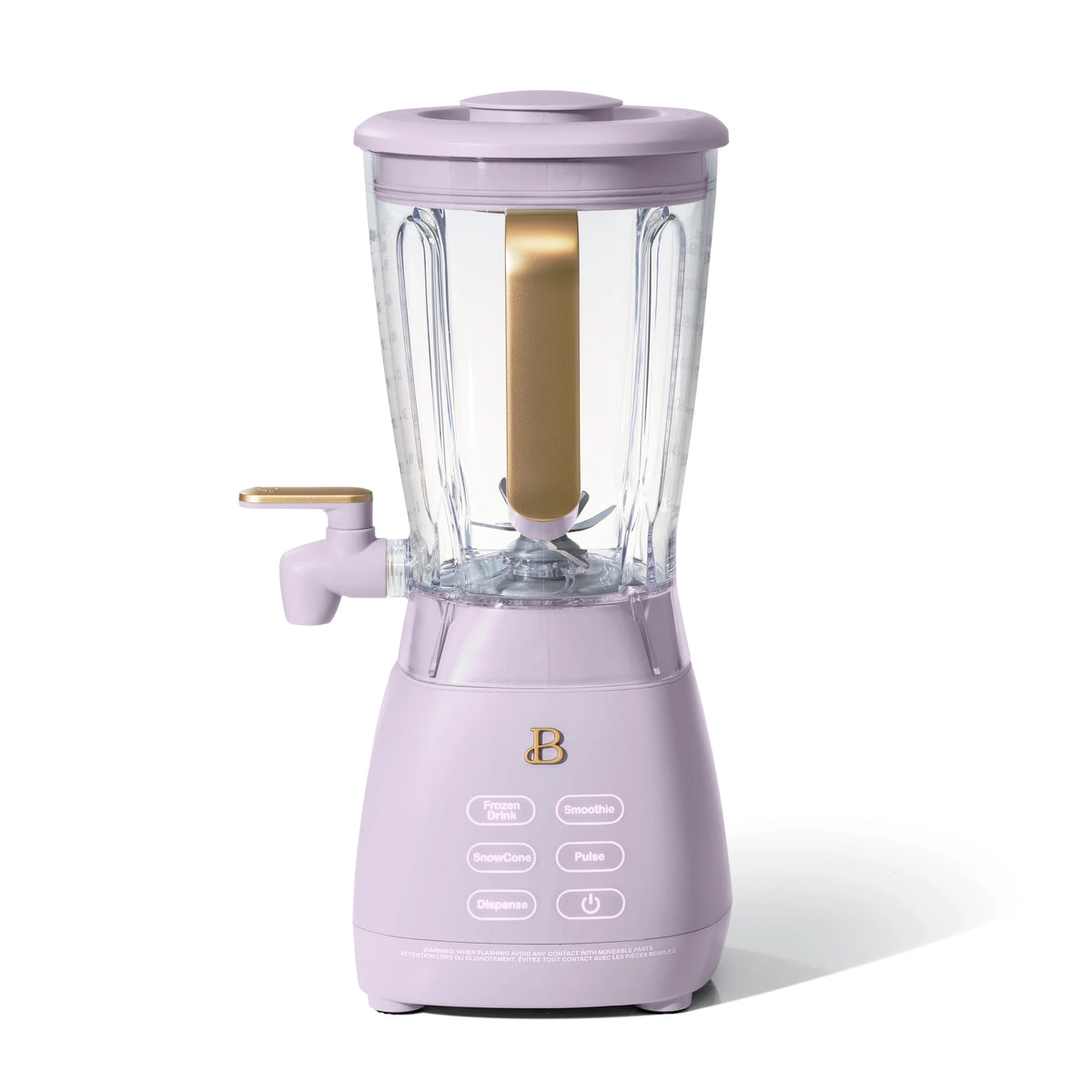 Beautiful Slush Crush 60 oz 4-Speed Frozen Drink Maker, White Icing by Drew Barrymore