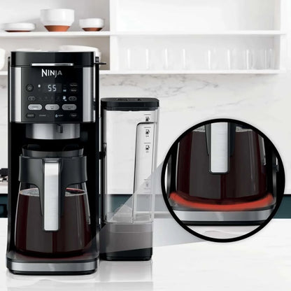 Restored Ninja CFP101 DualBrew Hot & Iced Coffee Maker, Black -Bundle with 2 Year Enhanced Protection Pack (Refurbished)