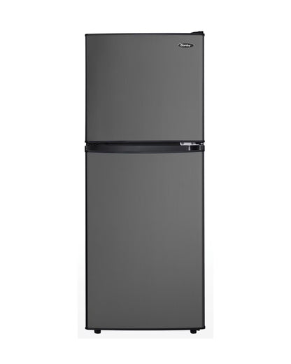 Danby 4.7 cu. ft. 2-door Compact Fridge in Black Stainless Steel Look DCR047A1BBSL