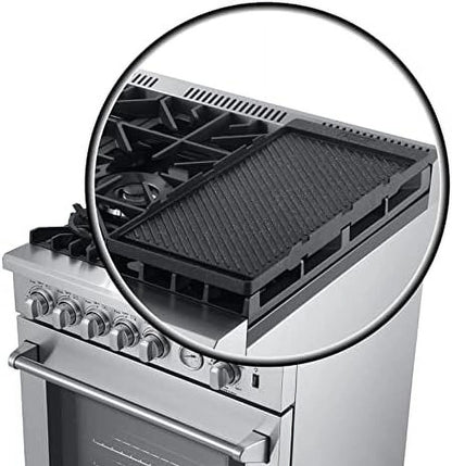 Forno Lazio 30-Inch Freestanding Gas Range, 4 Burners, Convection Oven, Energy Efficient