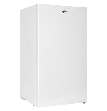 Koolatron Compact Fridge with Freezer, 3.2 Cu Ft, White