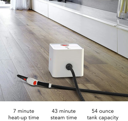 Sharper Image Canister Steam Cleaner with 15 Accessories, 54oz., White