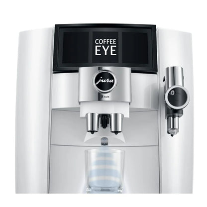 Jura J8 Twin Superautomatic Espresso Machine | 31 Recipes | Diamond Black | 15658