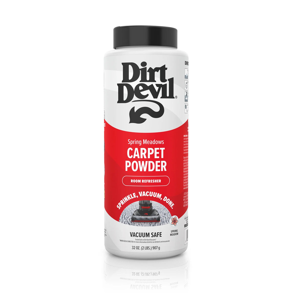 irt Devil Upright Vacuum, Multi-Surface Bagless, Lightweight Design & Dirt Devil Fresh and Pet Room Refresher Carpet Powder