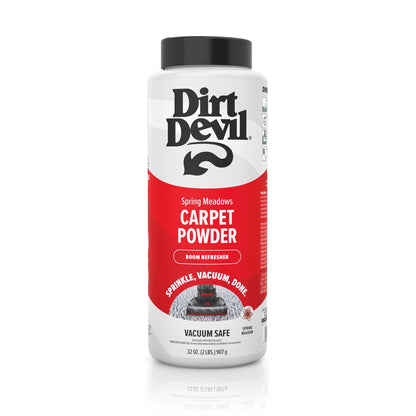 irt Devil Upright Vacuum, Multi-Surface Bagless, Lightweight Design & Dirt Devil Fresh and Pet Room Refresher Carpet Powder