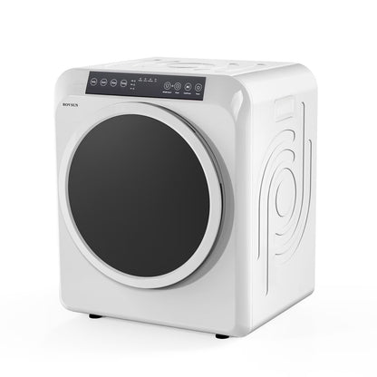 VINGLI Portable Clothes Dryer 3.5 Cu.Ft 1300W White Electric Tumble Dryer