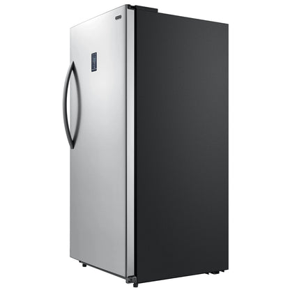 Whynter UDF-139SS 13.8 cu.ft. Energy Star Digital Upright Convertible Deep Freezer/Refrigerator - Stainless Steel