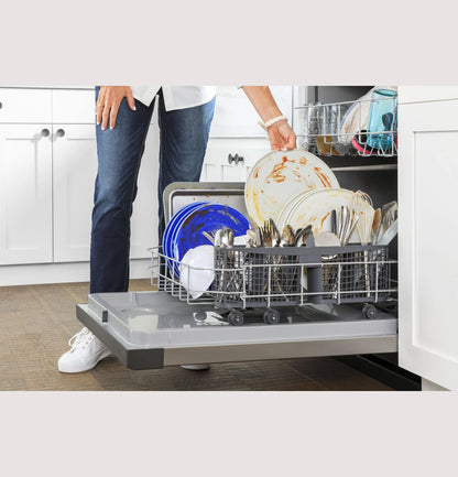 GE APPLIANCES GDF510PGRWW built in dishwasher