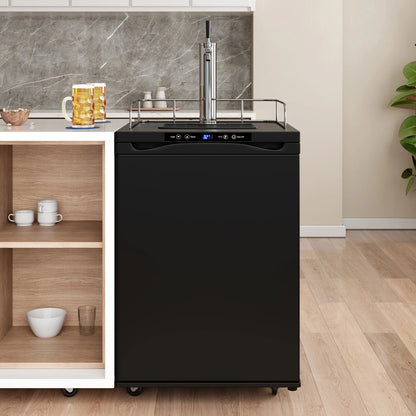 Edgestar Kc3000 24" Wide Kegerator - Black