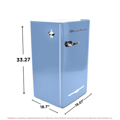 Frigidaire EFR376-C-PINK 3.2-Cu.-Ft. 65-Watt Retro Bar Fridge with Side Bottle Opener (Pink)
