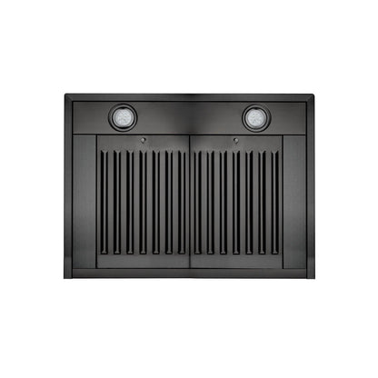 ZLINE 36 in. Wall Mount Range Hood in Black Stainless Steel (BSKBN-36)