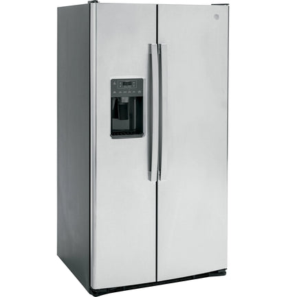 GE? 25.3 Cu. Ft. Side-By-Side Refrigerator