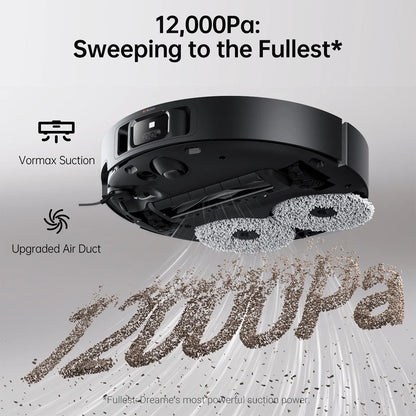 dreame L40 Ultra Robot Vacuum with Removable & Liftable Mop, Extendable & Liftable SideBrush, 11,000Pa Suction, 149a?? Mop & Washboard Self Cleaning, Auto-Empty, Auto Refill, Voice Control