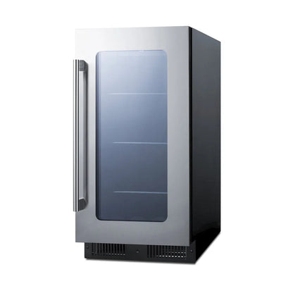 Summit Cl181wbv 18 Inches Wide 2.9 Cu. Ft. Built-In Or Free Standing Wine And Beverage Cooler -
