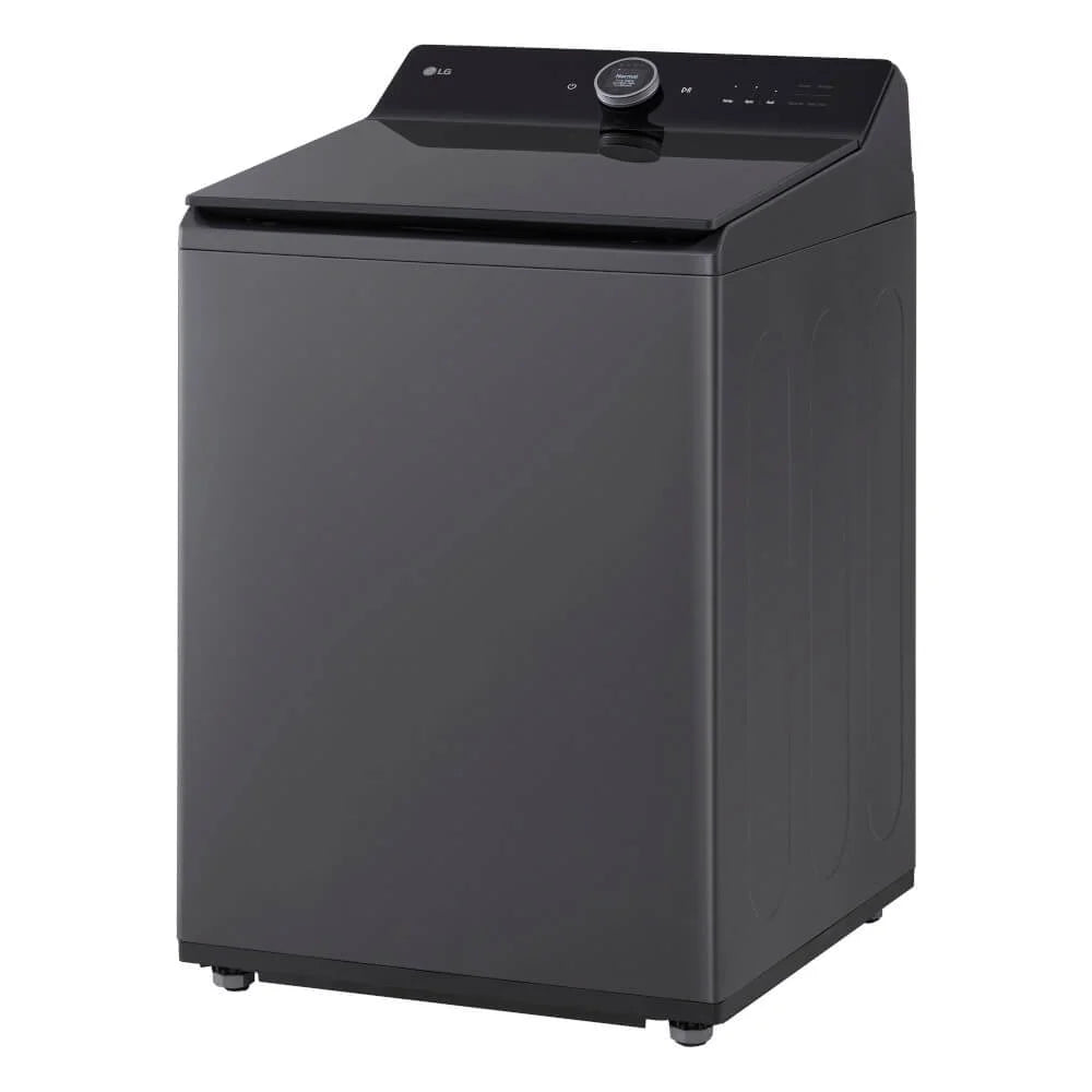 LG WT8400CB 5.5 Cu. Ft. Matte Black Mega Capacity Top Load Washer w/ EasyUnload