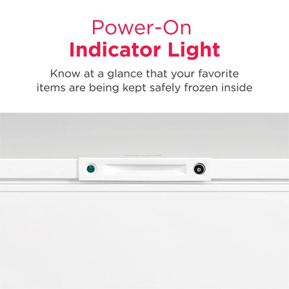 Frigidaire FFCL2042AW 19.8 Cu. Ft. Chest Freezer, Garage-Ready, White