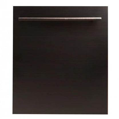 ZLINE 24 in. Top Control Dishwasher with Stainless Steel Tub and Modern Style Handle, 52dBa (DW-24)