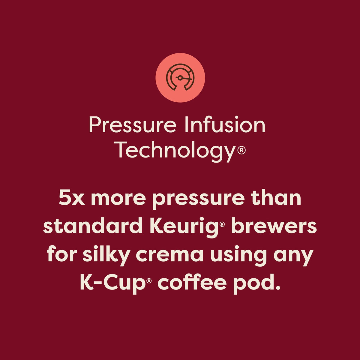 Keurig K-Crema Single Serve K-Cup Pod Coffee Maker