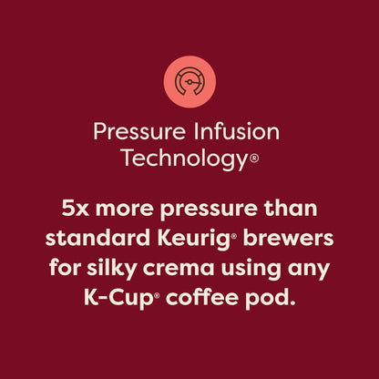 Keurig K-Crema Single Serve K-Cup Pod Coffee Maker